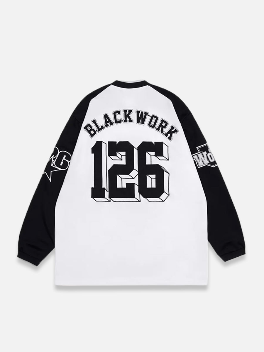 BLACKWORK SWEATSHIRT