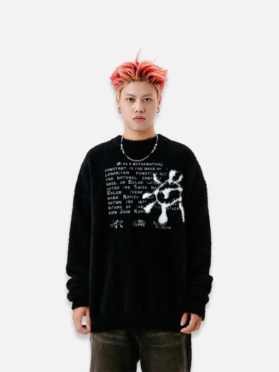 MOHAIR KNIT SWEATER
