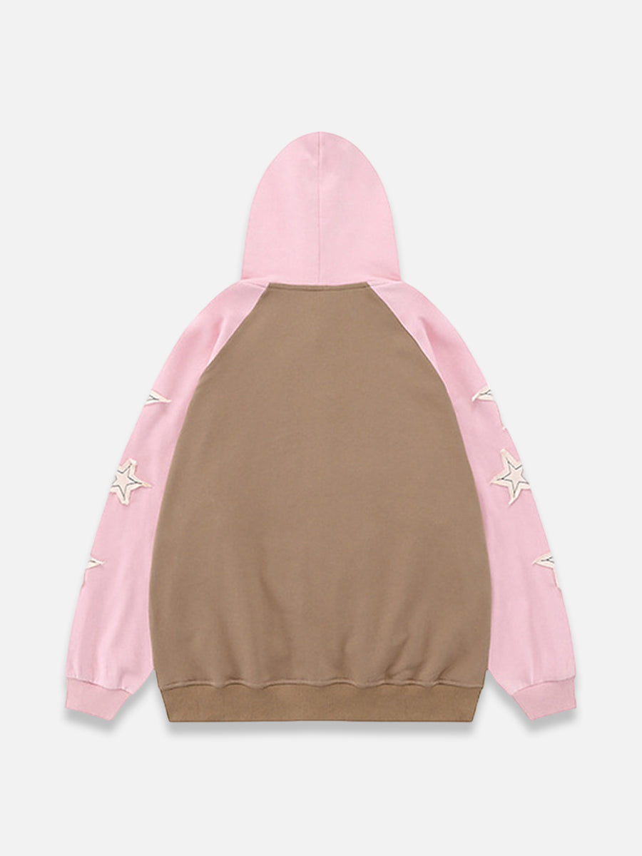 GUN AND STAR ZIP UP HOODIE