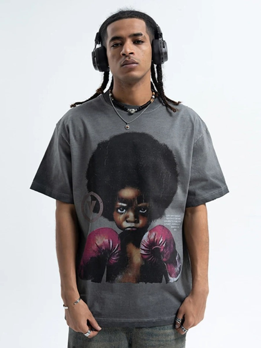 Boxing Boy Graphic Tee
