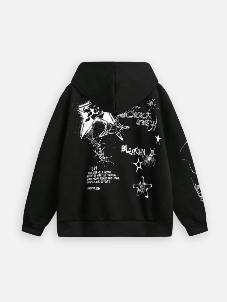 Gothic Hip Hop Hoodie