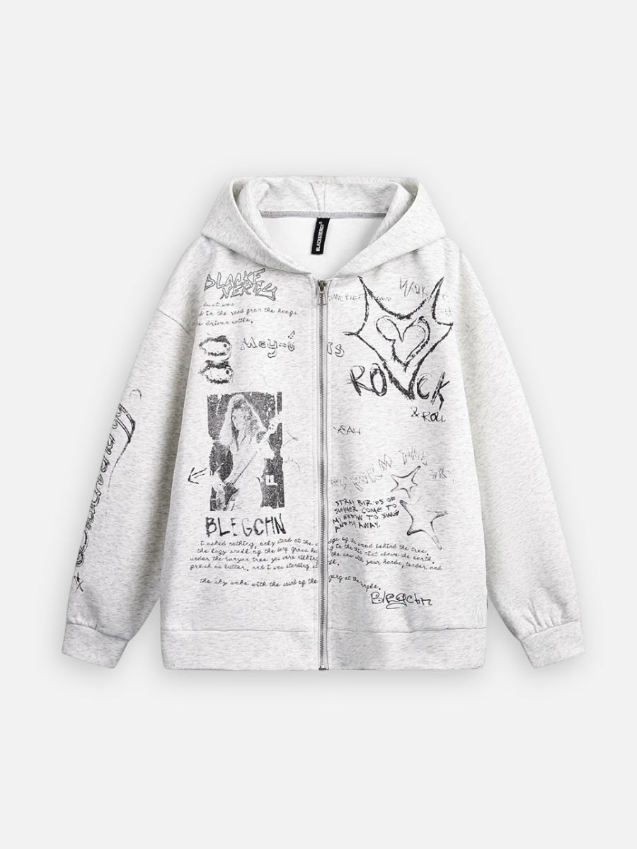 Gothic Hip Hop Hoodie