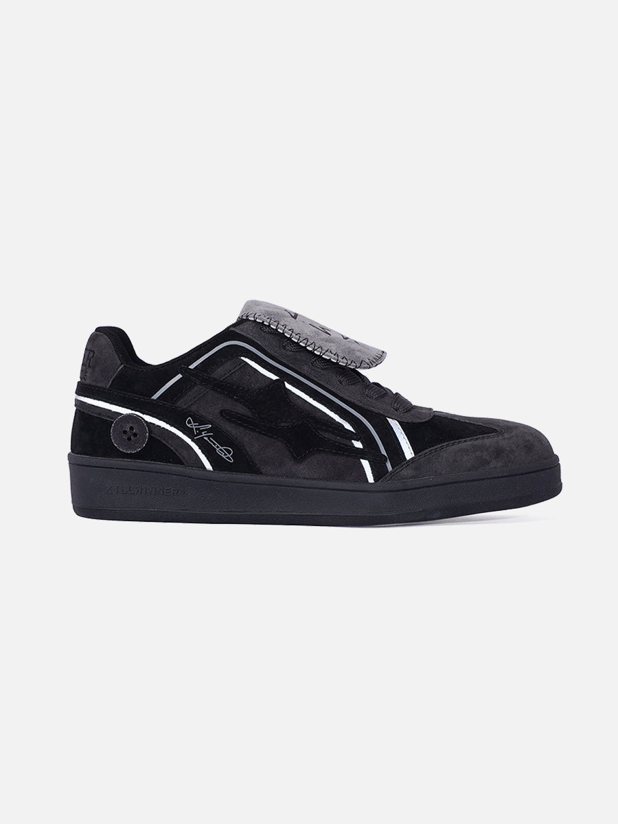 Y2K Black Star Shoes