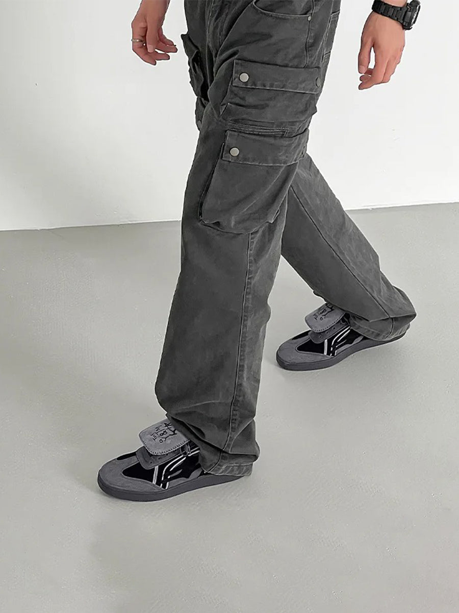 Y2K Black Star Shoes