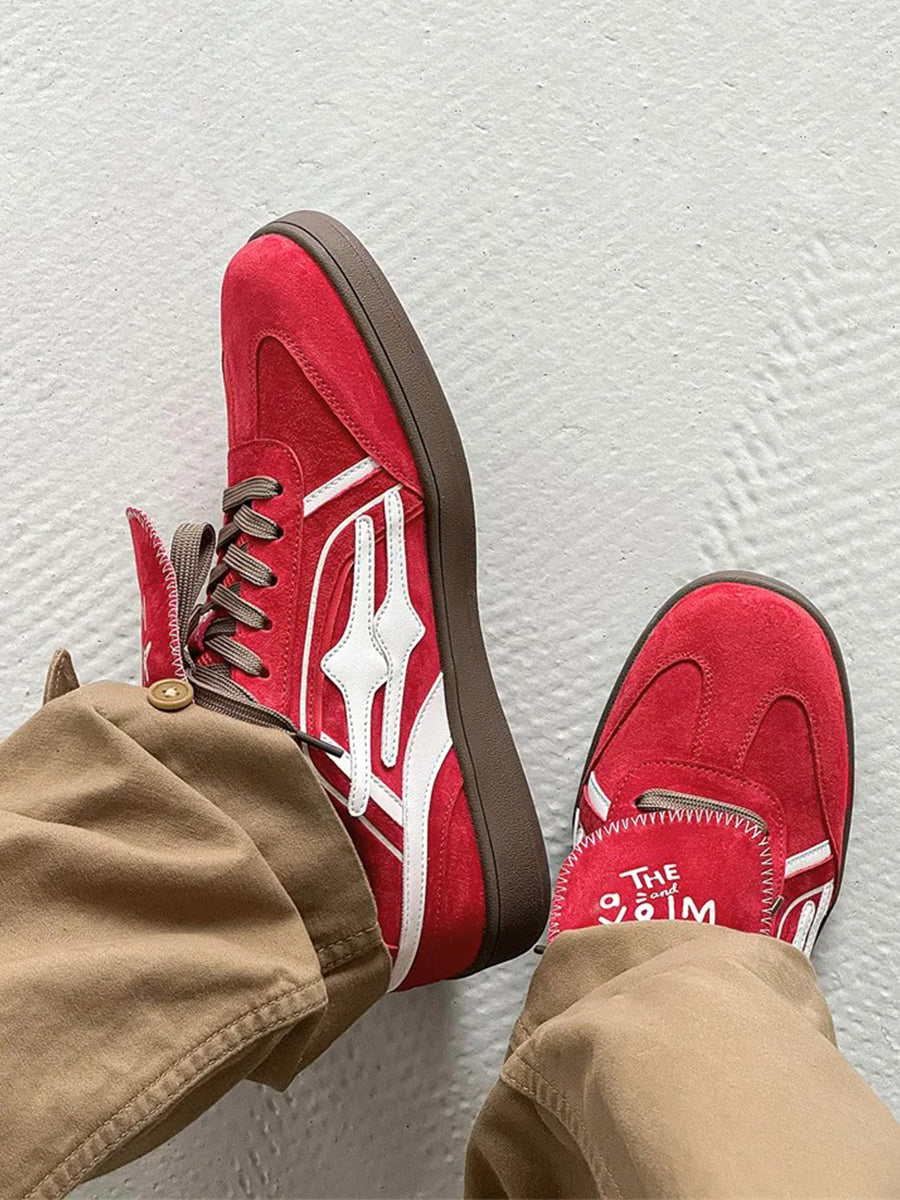 Y2K Red Star Shoes