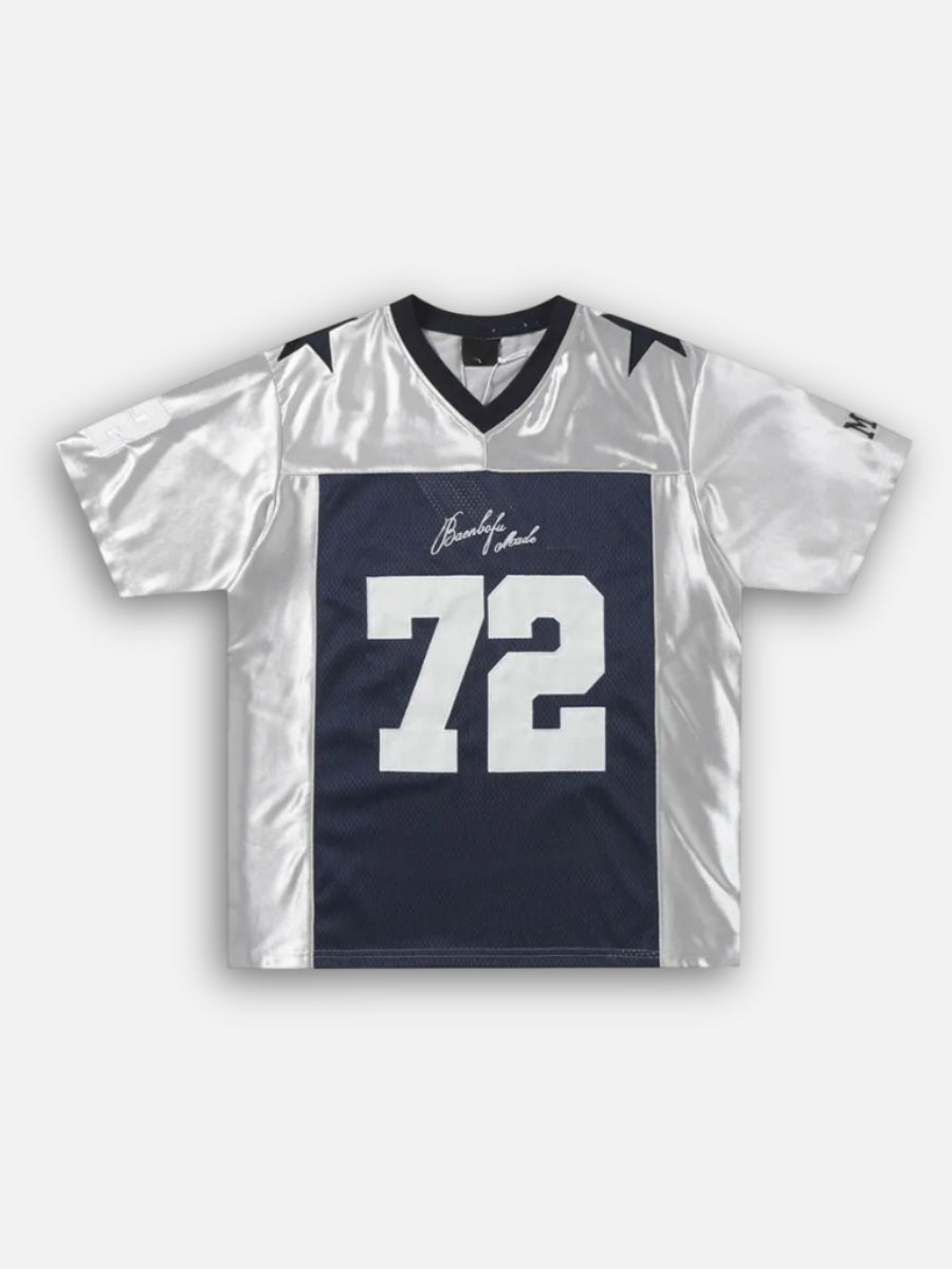 Y2K Black Jersey Shirt