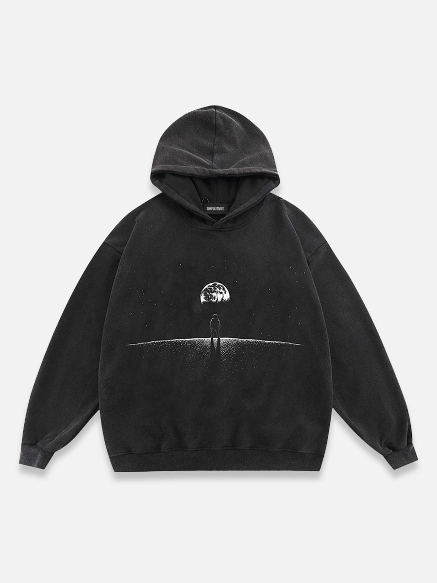 Rainy Chief Rainbow Earth Clay Hoodie for Men (USA Size)