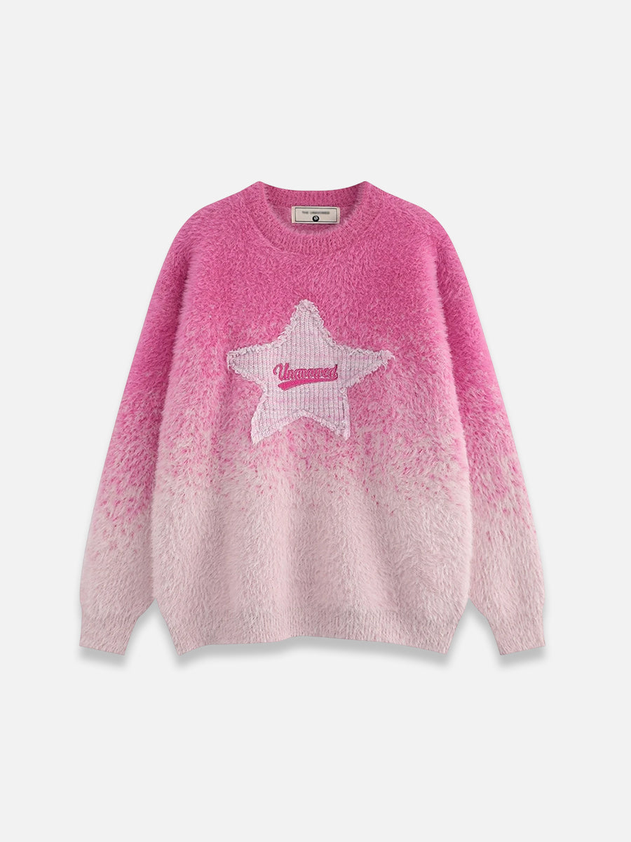 Pink Star Sweater Pink / S