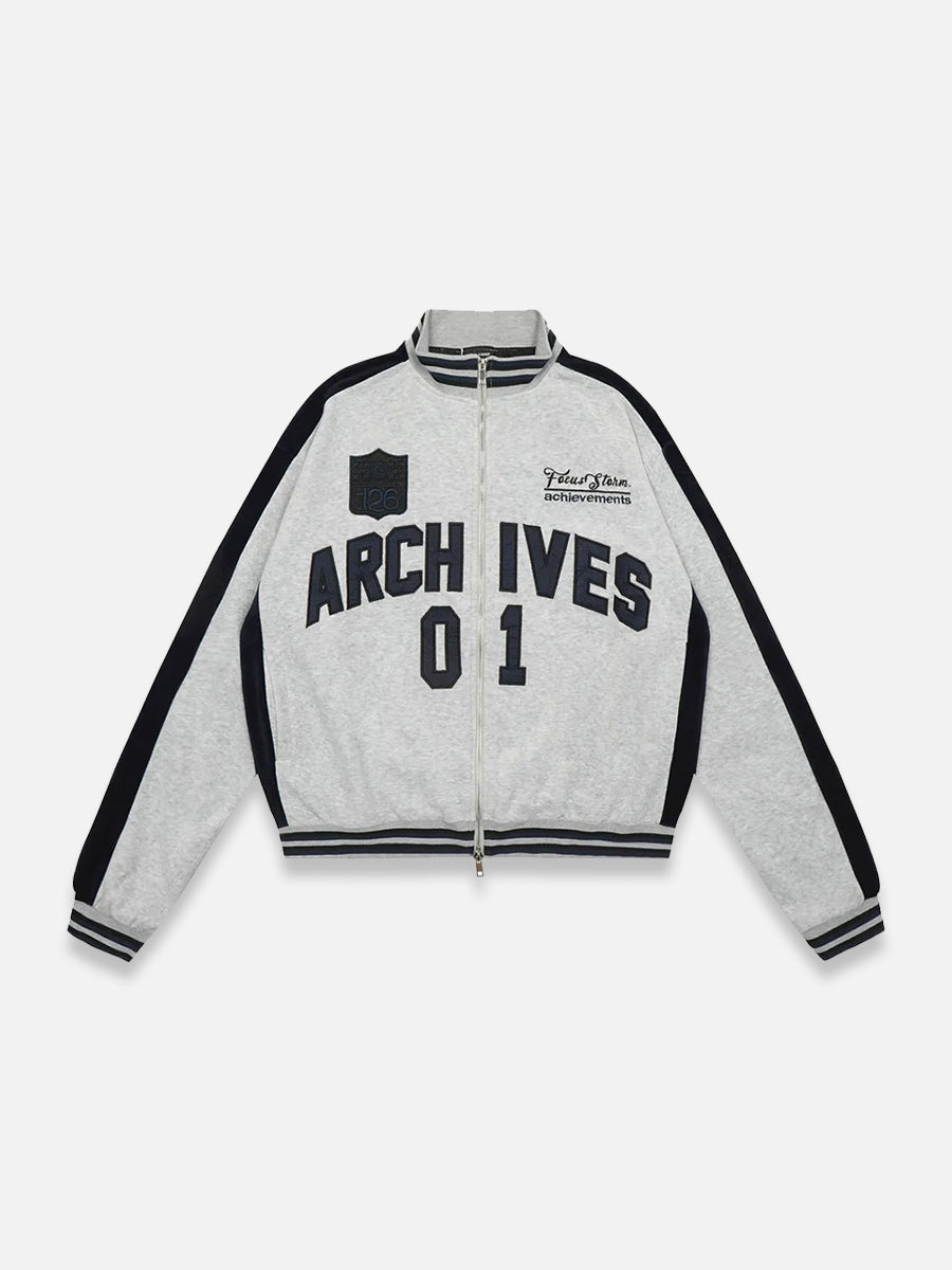 Retro Archives Zip-Up Sweatshirt