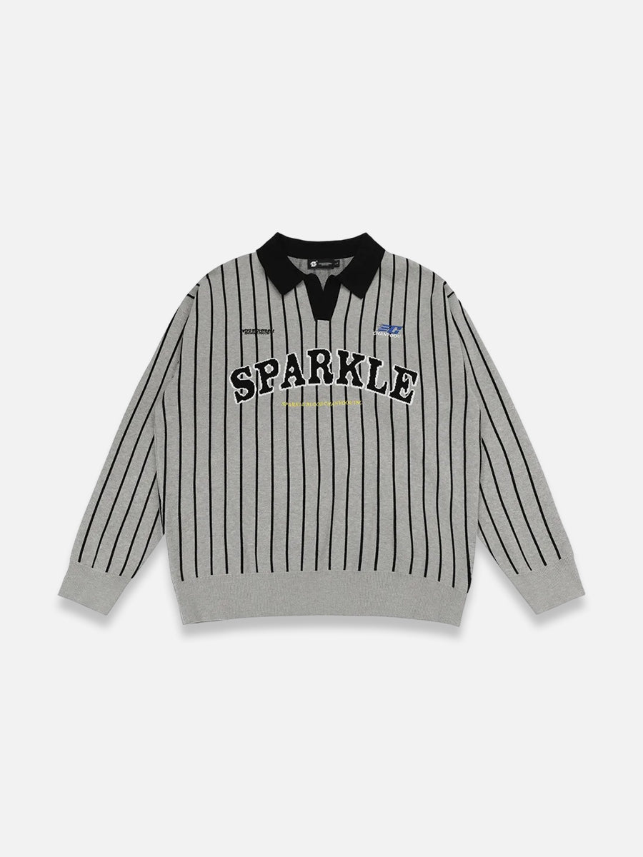 Sparkle Knit Sweater Gray / S