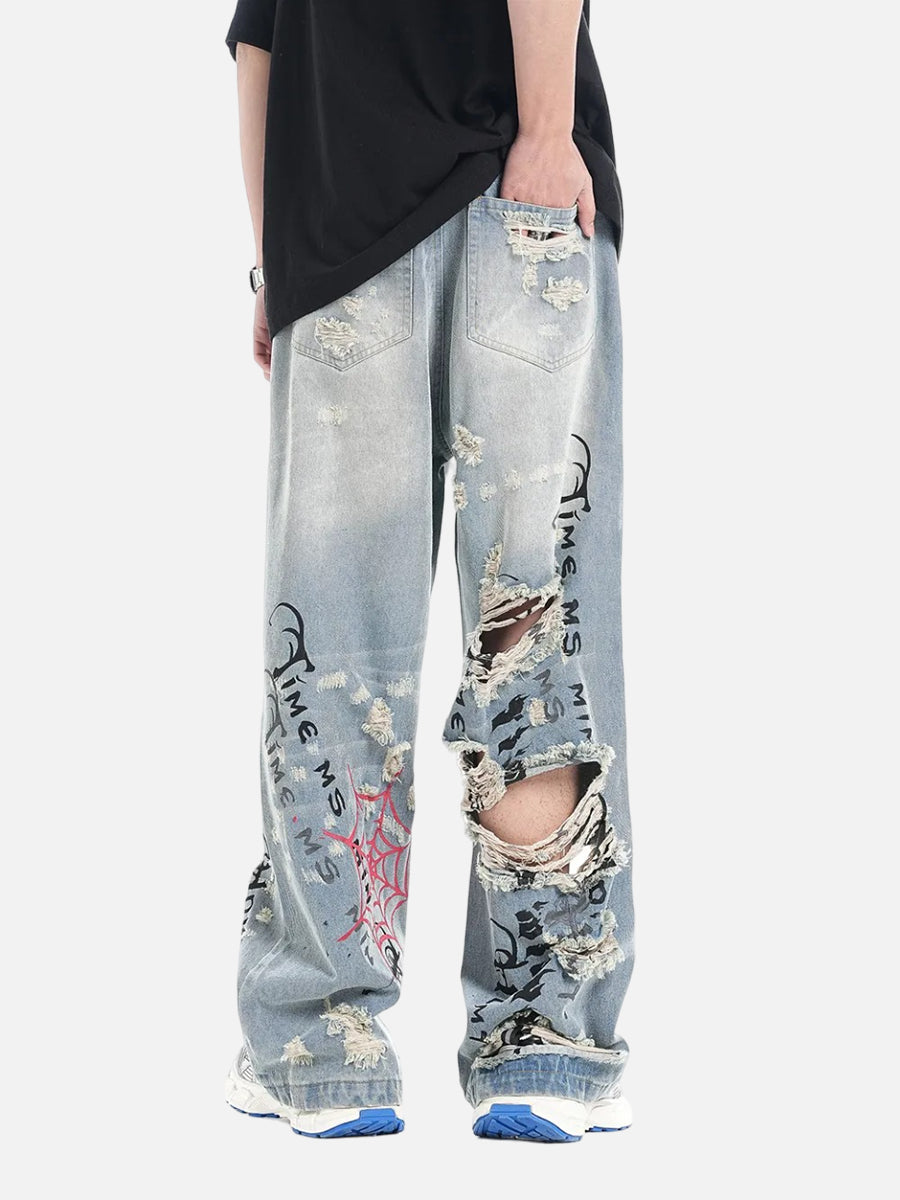 Spider Web Jeans | SimpleStreet