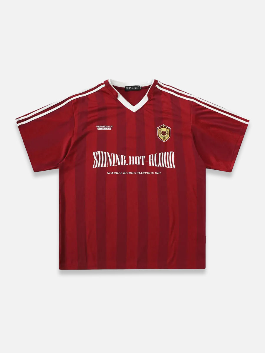 Vintage Soccer Tee | SimpleStreet Red / XL