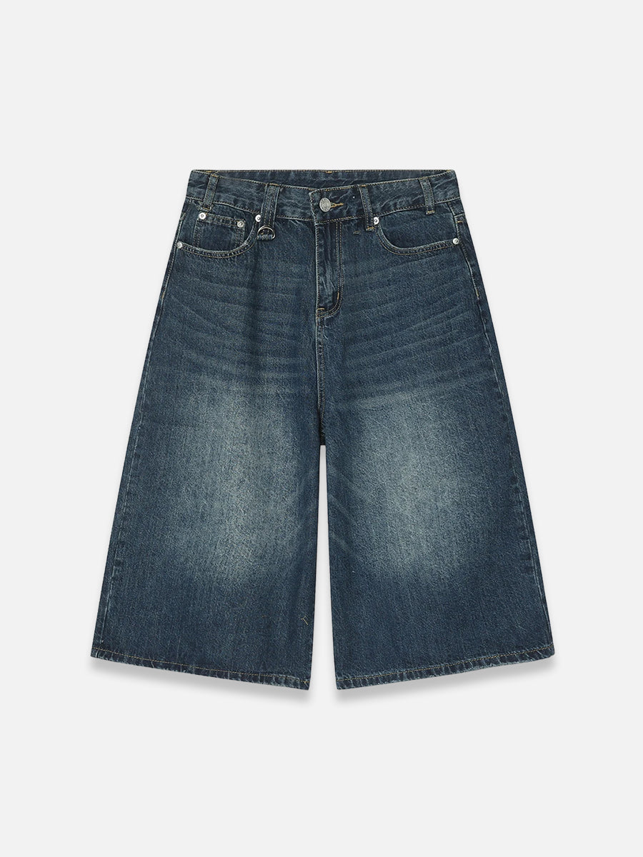 Wide Leg Jorts | SimpleStreet Blue / M