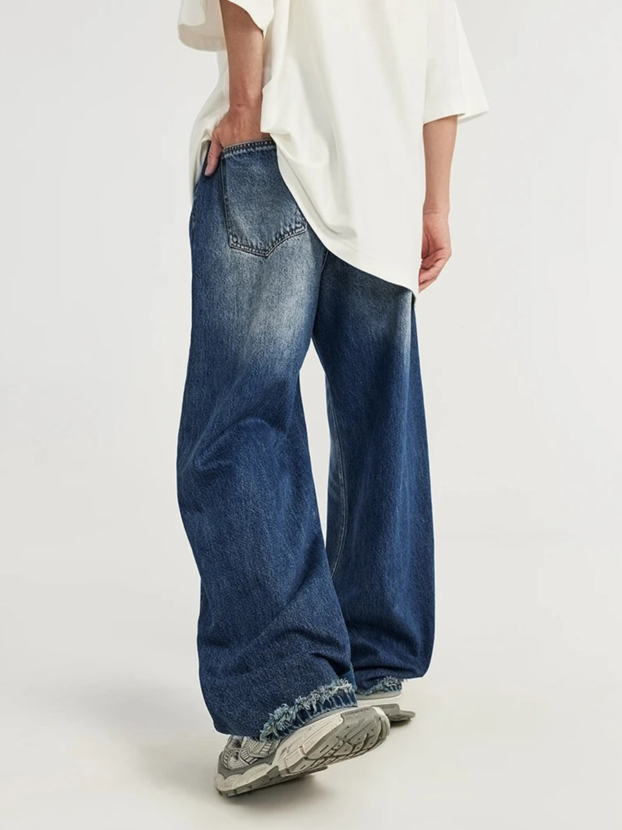 Dark Blue Baggy Jeans