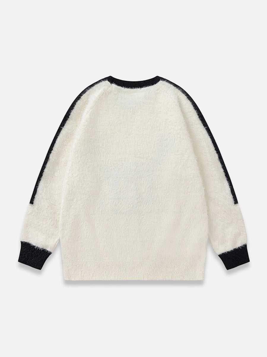 Y2K Number Sweater