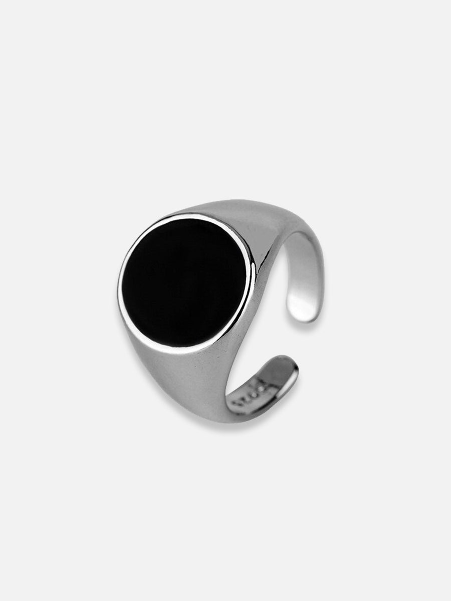 BLACK CIRCLE RING