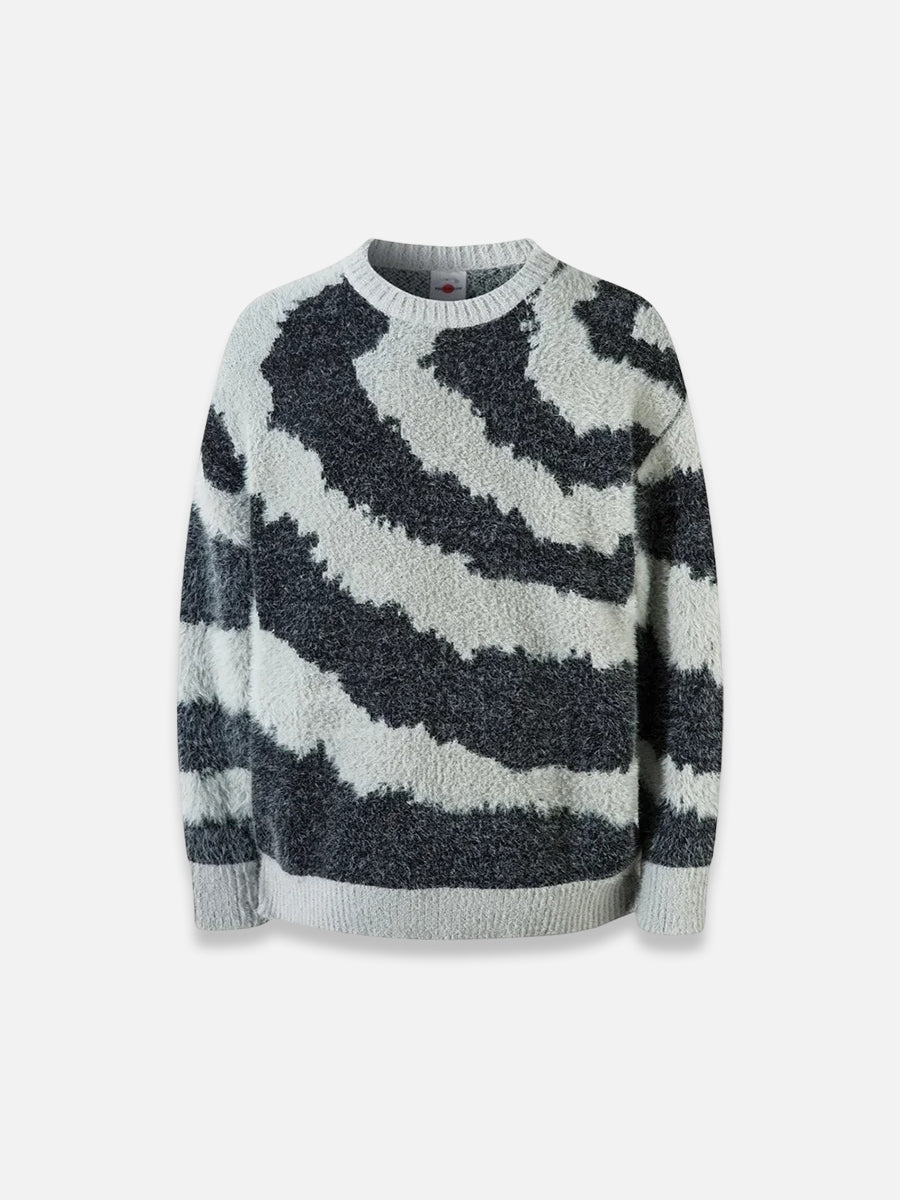 Rounded Stripe Sweater