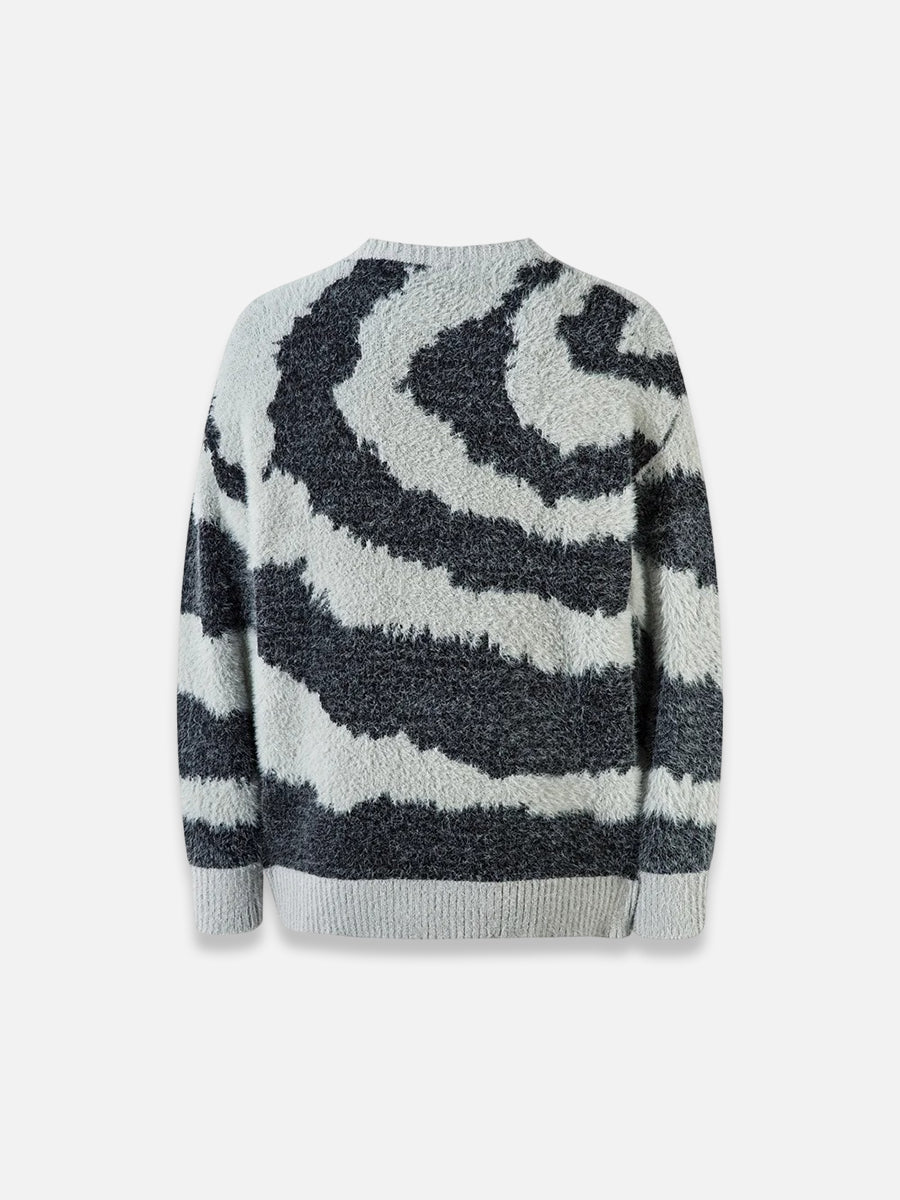 Rounded Stripe Sweater