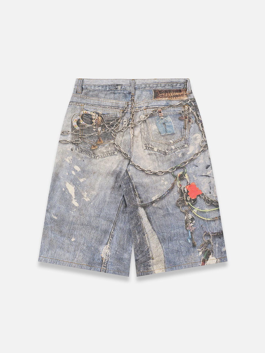 Keychain Graphic Jorts