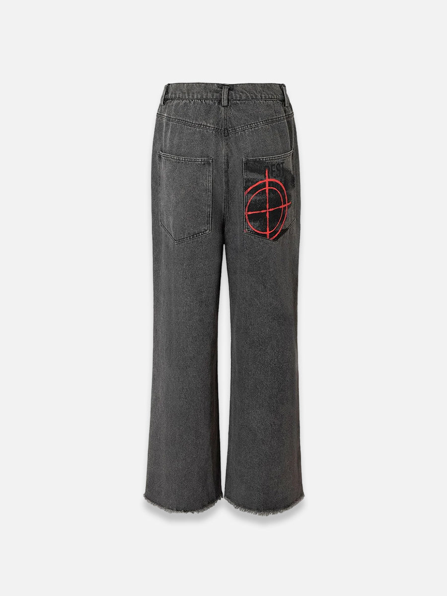 Aim At The Target Jeans