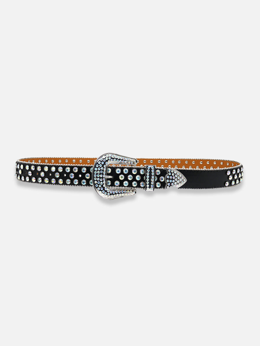 Y2K Rhinestone Belt