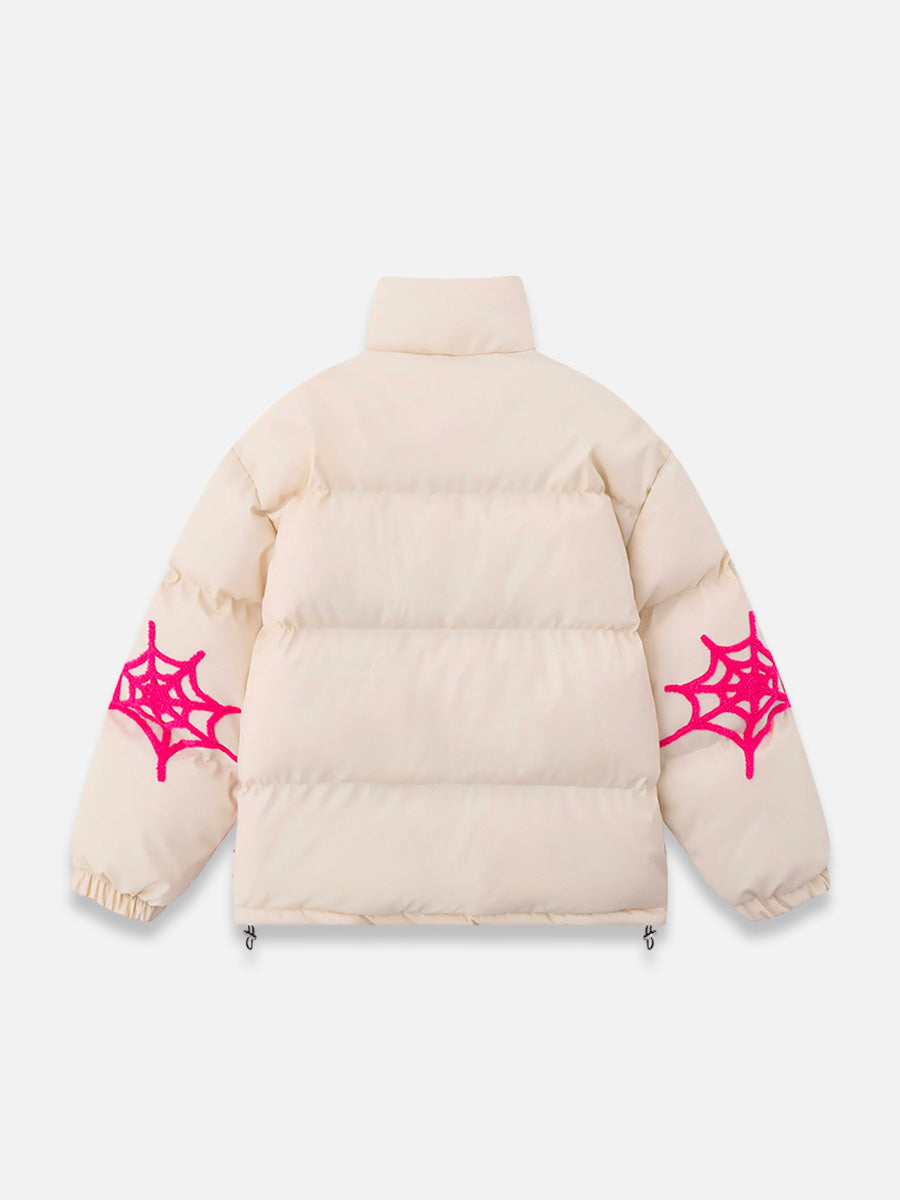 SPIDER WEB PUFFER JACKET