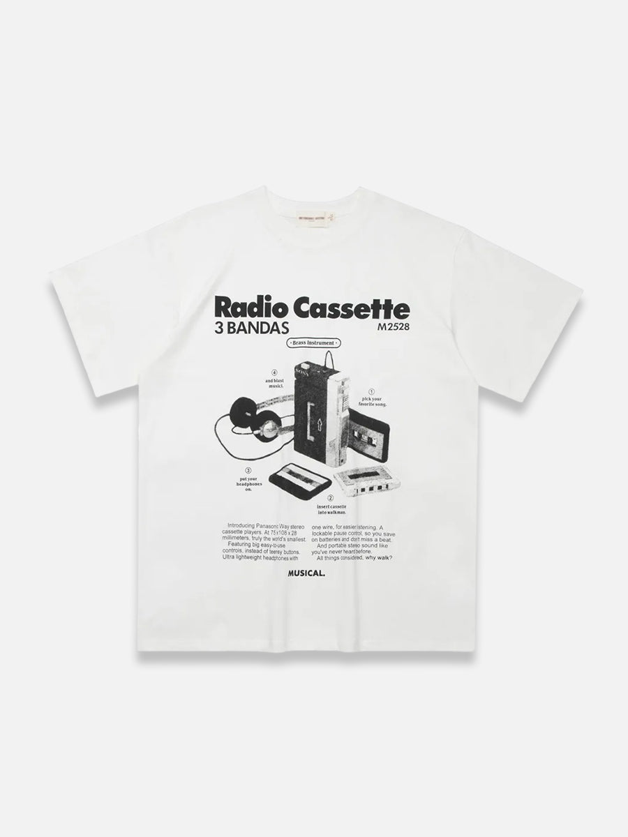 Radio Cassette Graphic Tee