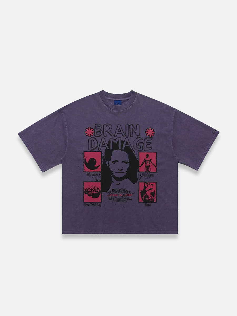 Brain Damage Graphic Tee