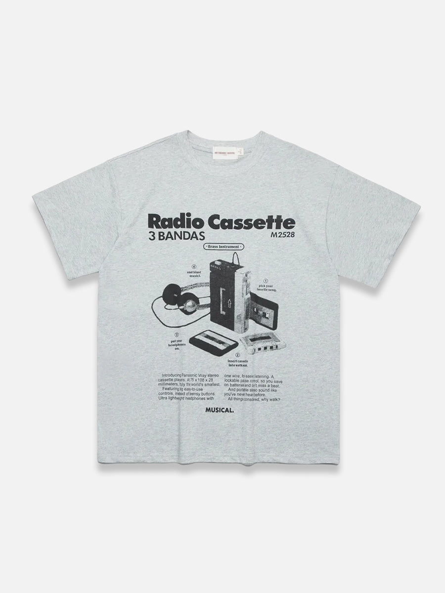 Radio Cassette Graphic Tee