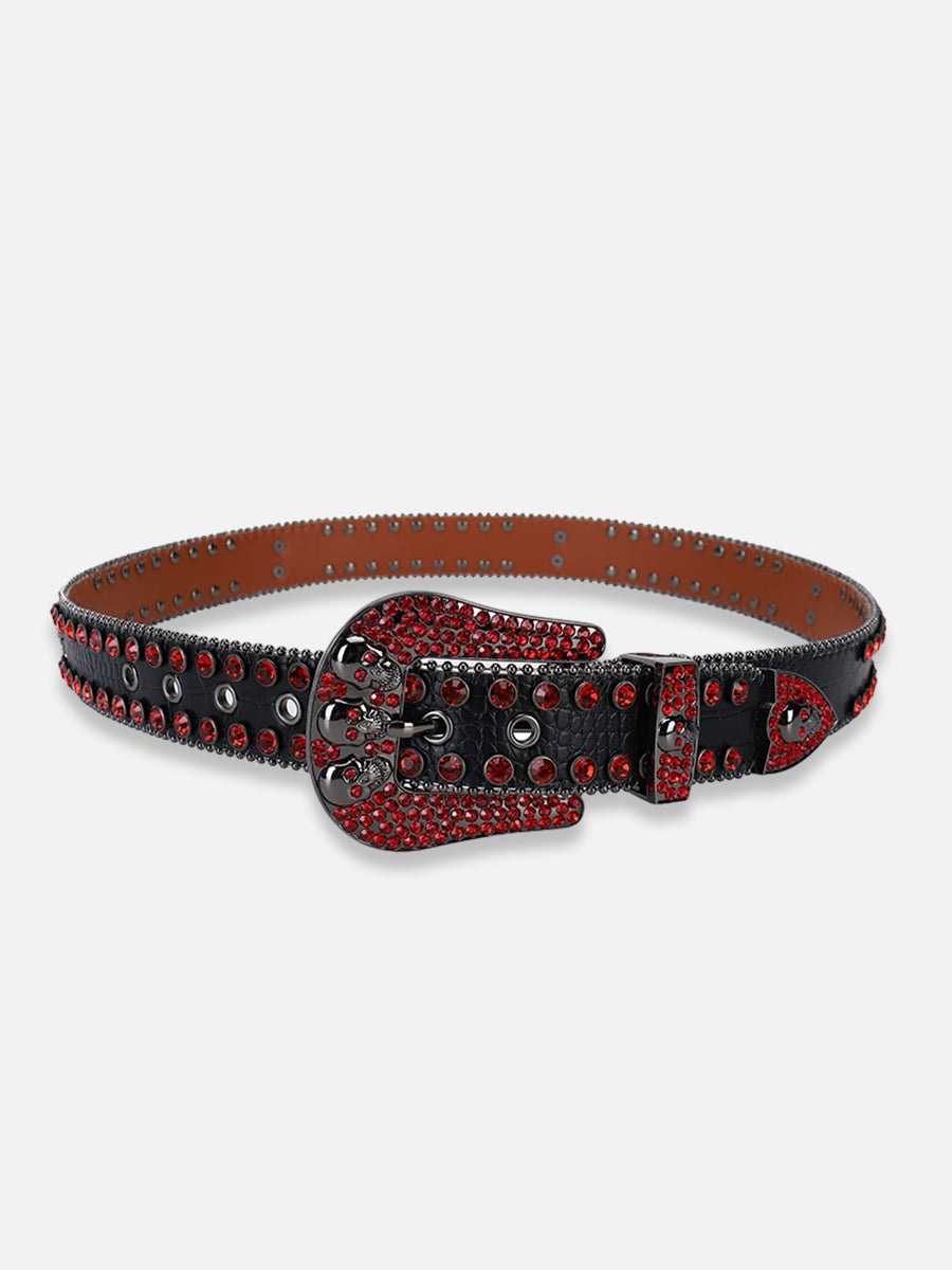 Y2K Skull Belt