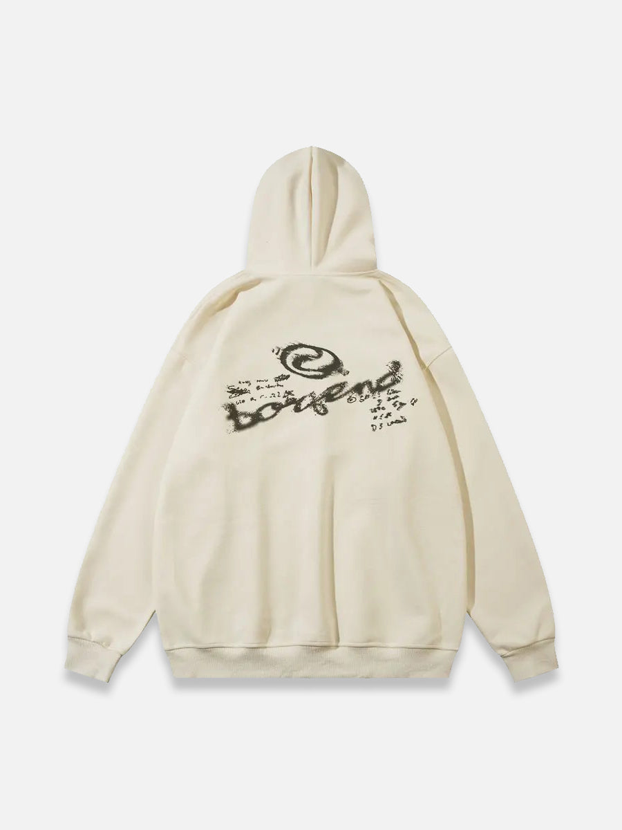 Y2K Cartoon Graphic Hoodie