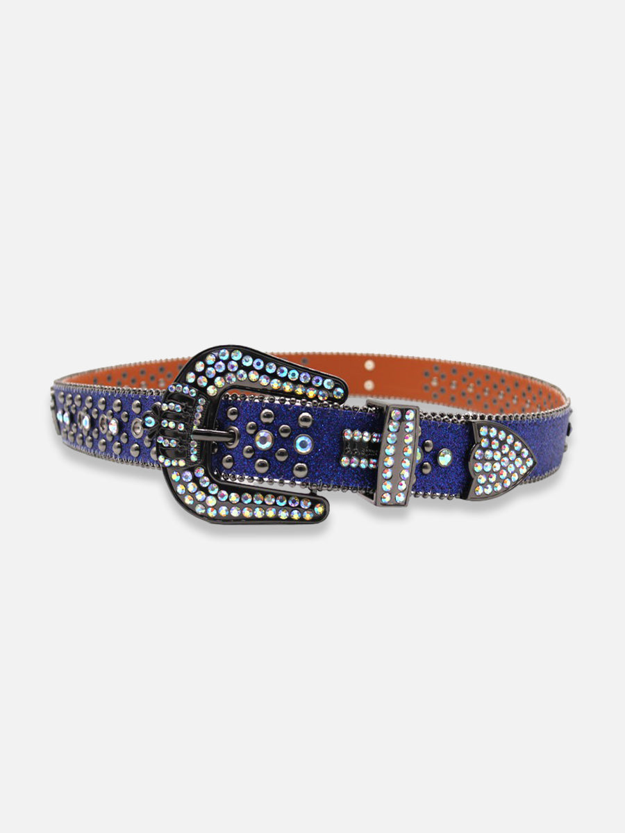 Crown Rhinestone Belt