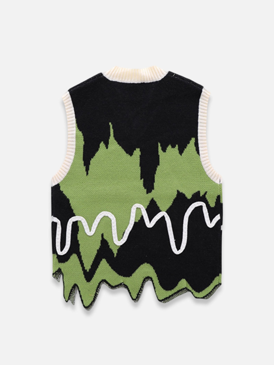 WAVES SWEATER VEST