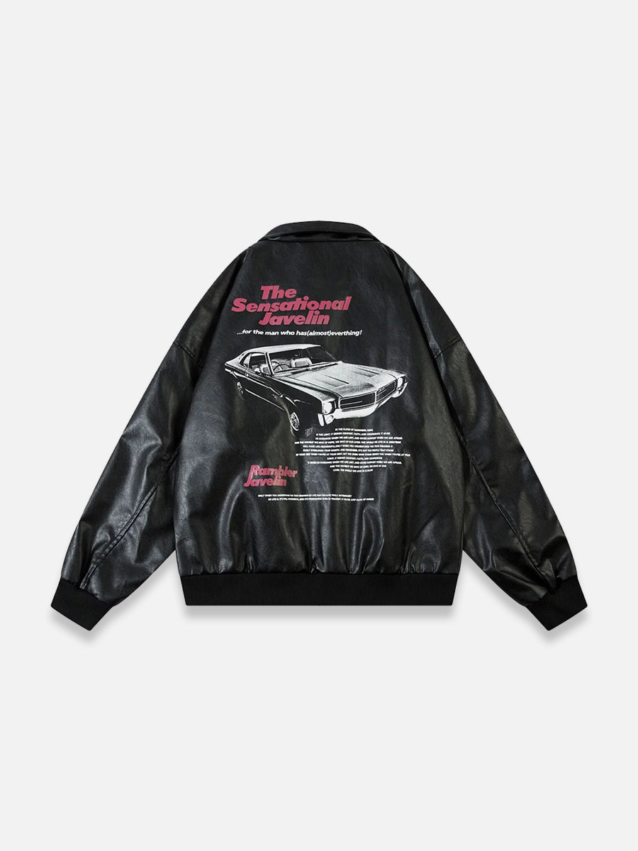 Retro Car Vintage Jacket