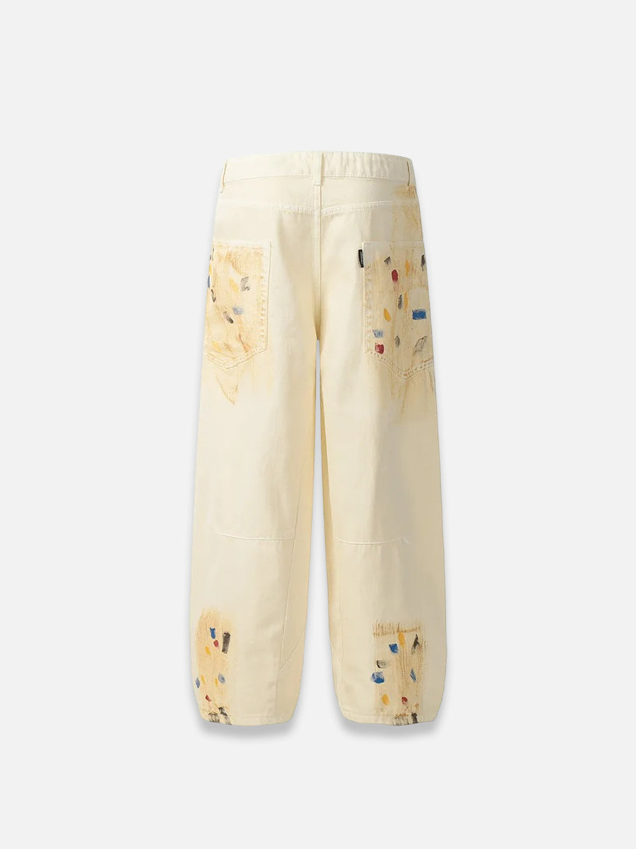 Splatter Paint Jeans