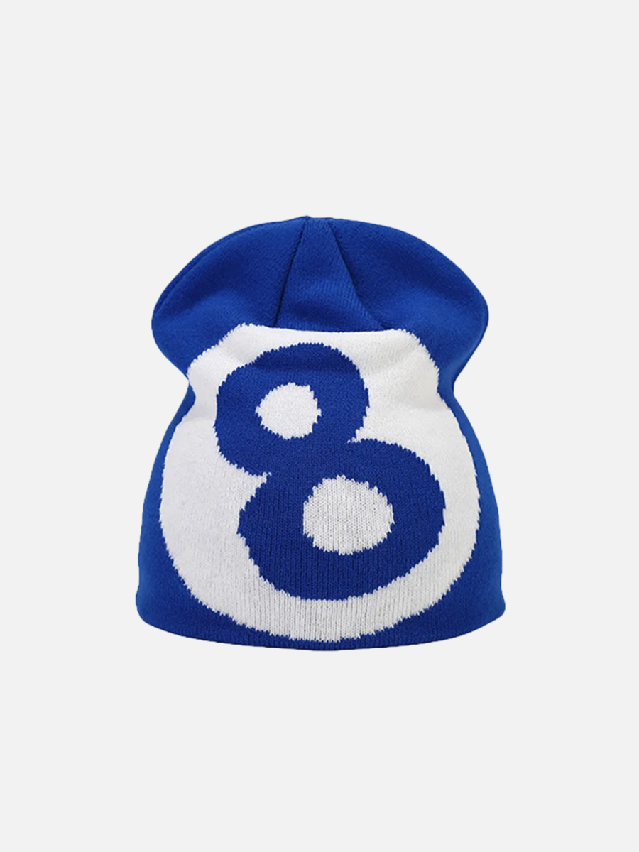 8 Ball Beanie | SimpleStreet Blue