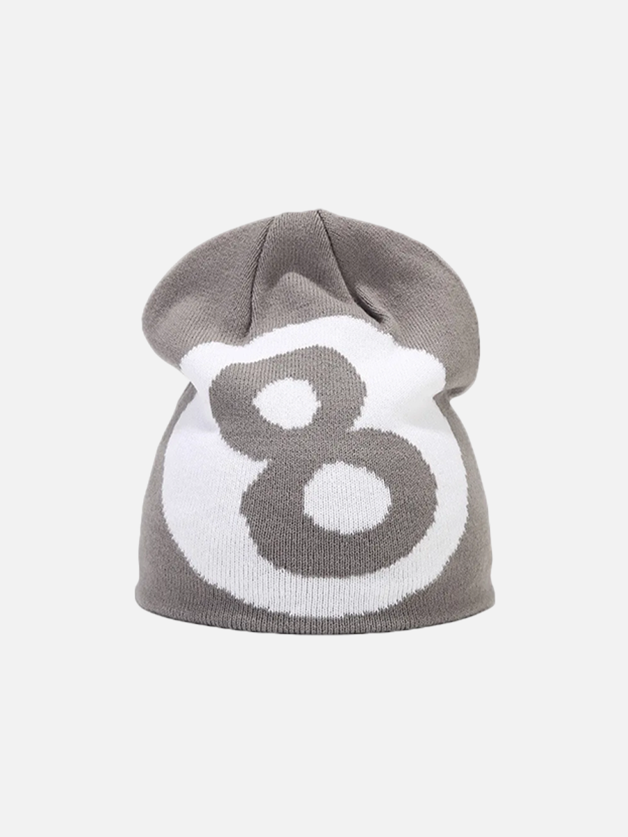 8 Ball Beanie | SimpleStreet Gray