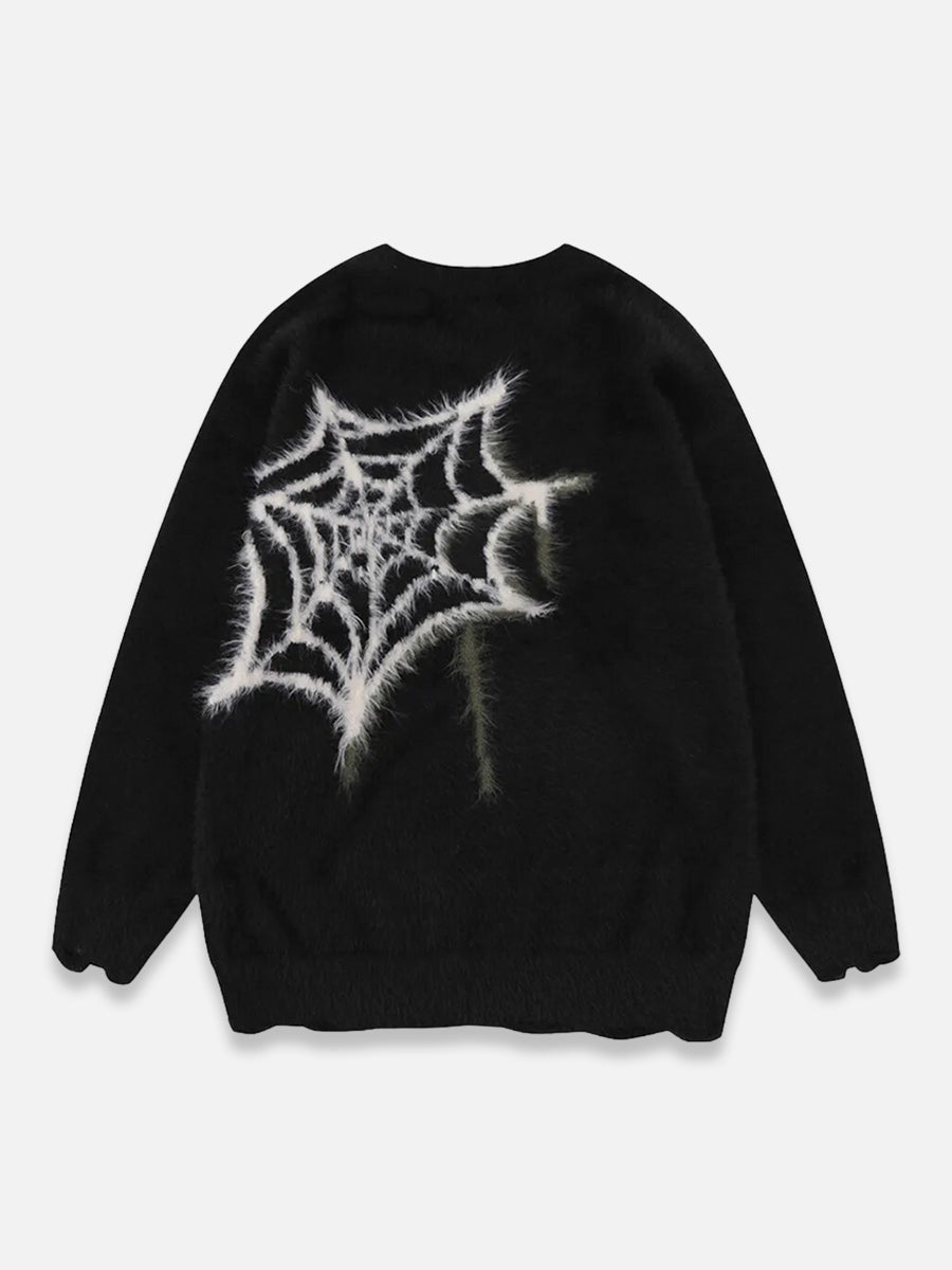 STARRY SPIDER KNIT SWEATER