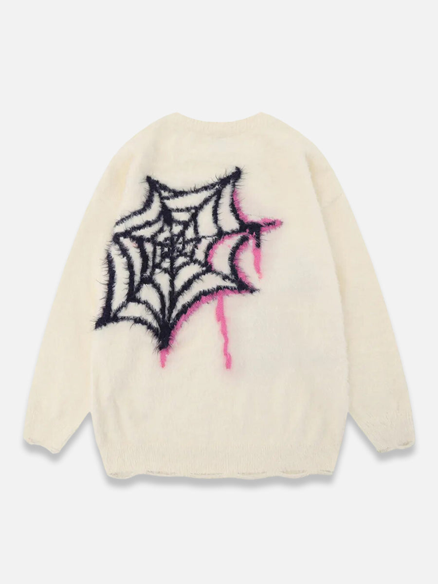 STARRY SPIDER KNIT SWEATER