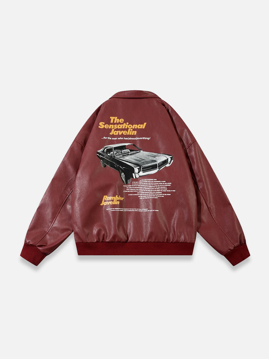 Retro Car Vintage Jacket