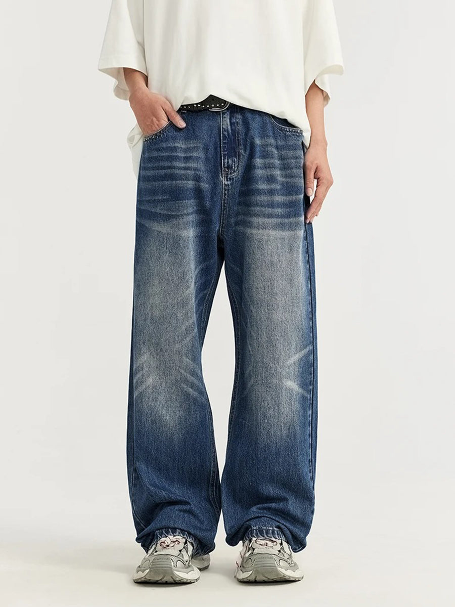 Dark Blue Baggy Jeans