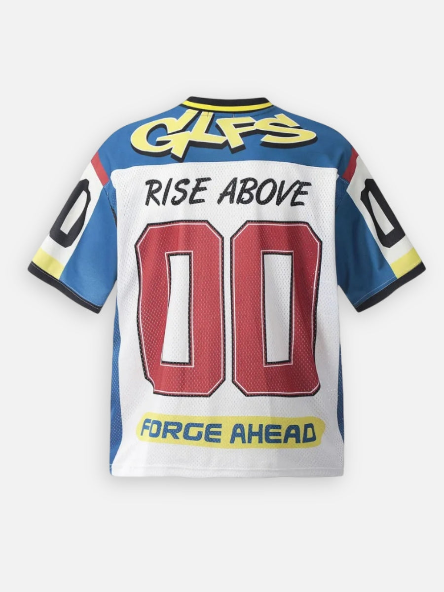 Blue and White Jersey