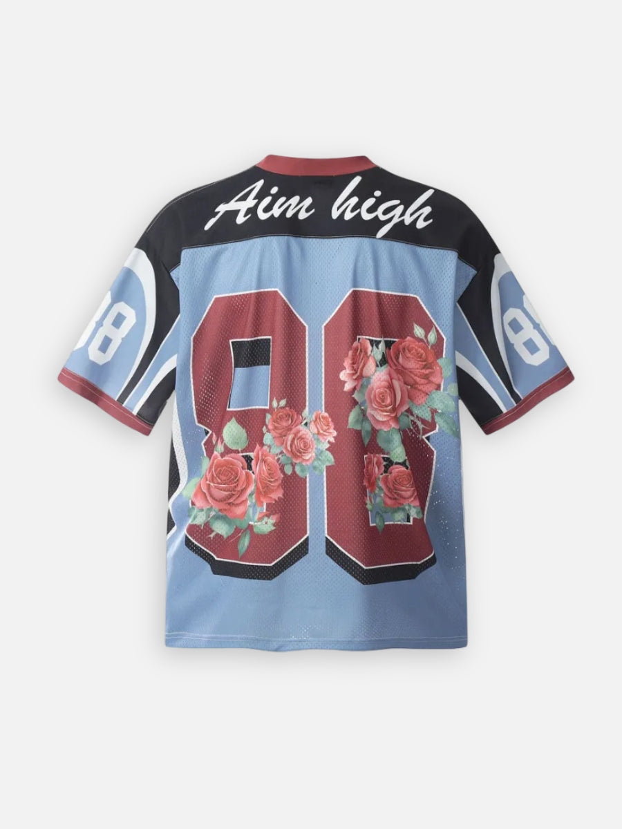 Flowers Graphic Jersey Tee