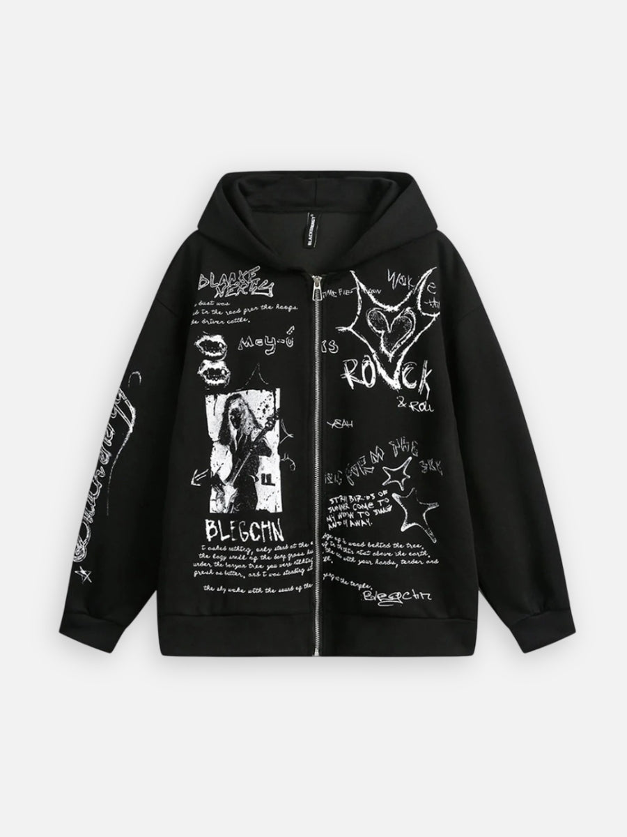 Gothic Hip Hop Hoodie