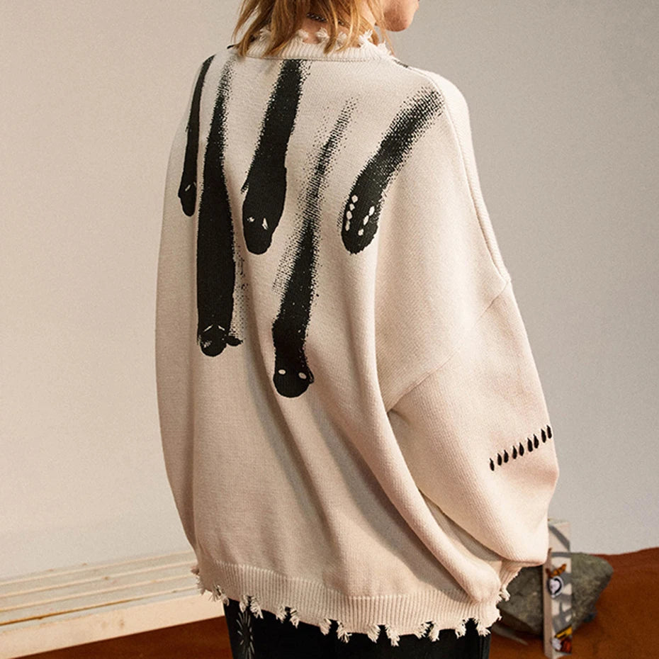 GHOST KNIT SWEATER