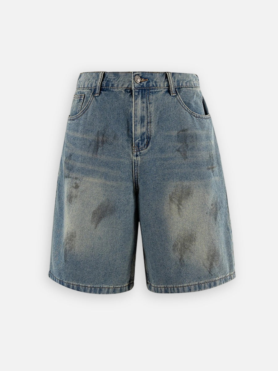 Vintage casual Denim Shorts