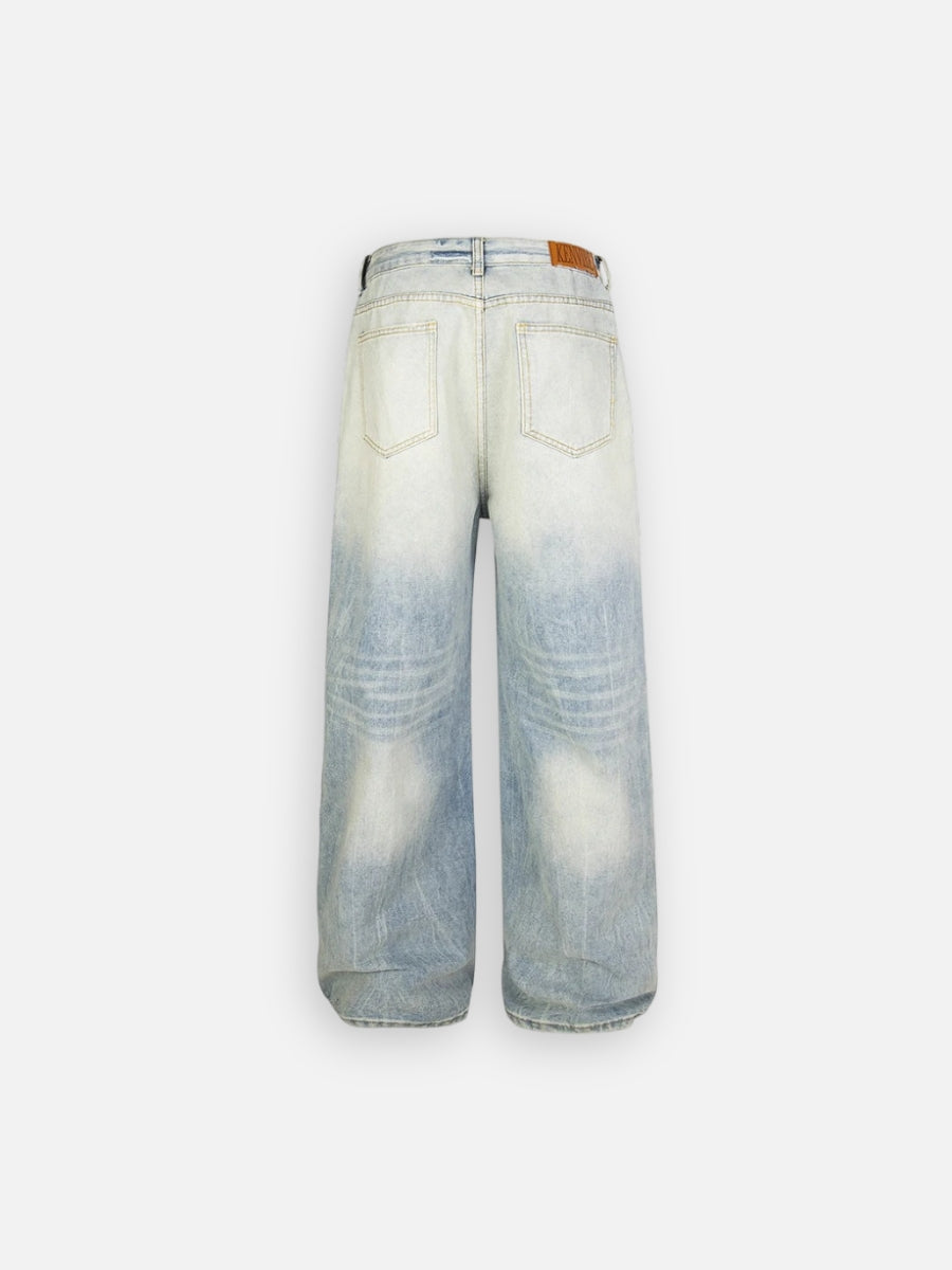 Washed Ripped Jeans