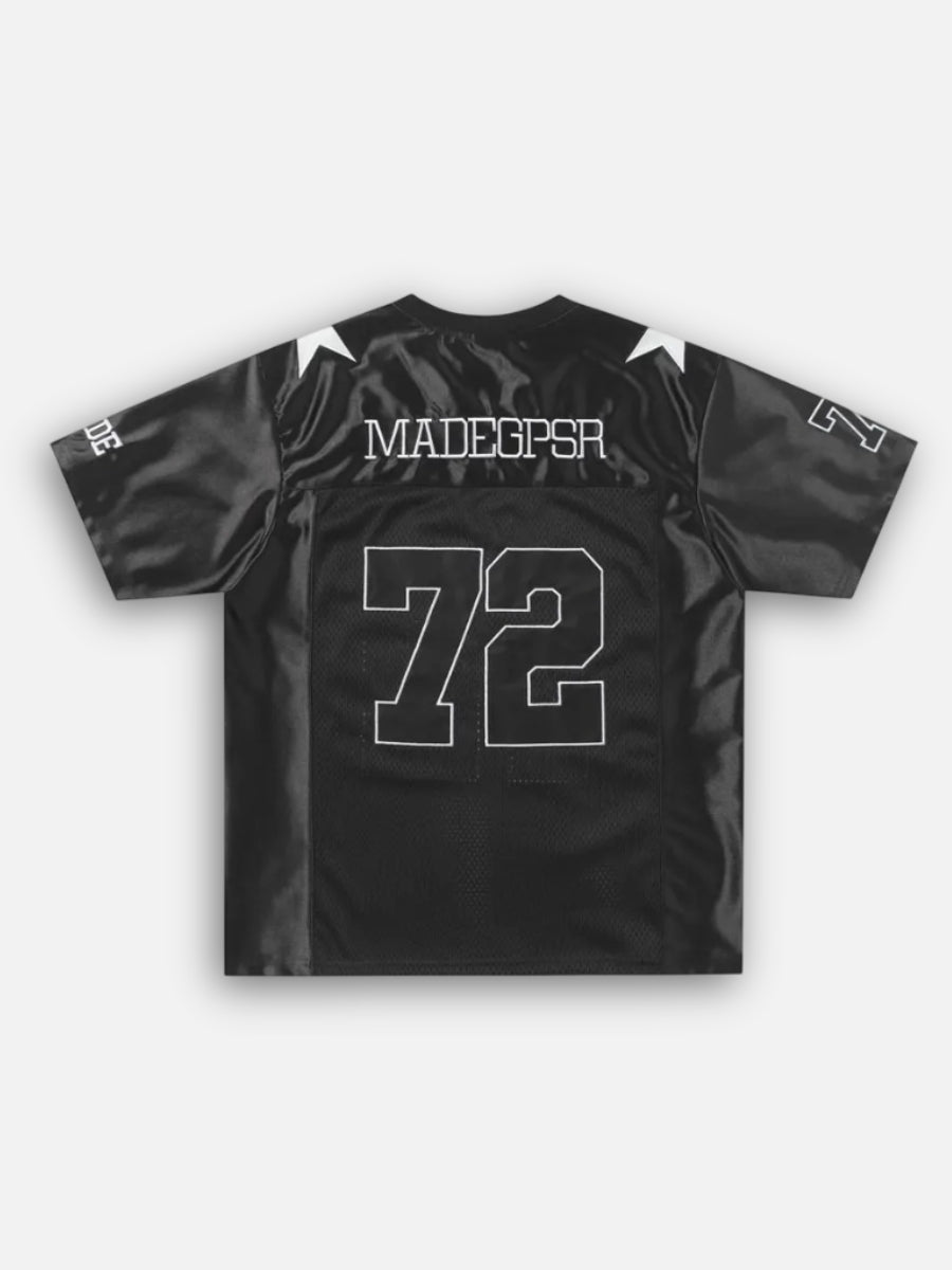 Y2K Black Jersey Shirt