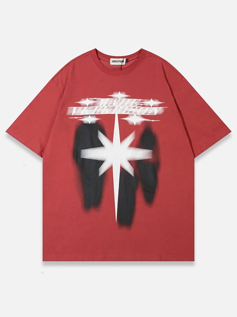 Blur Tee | SimpleStreet Red / M