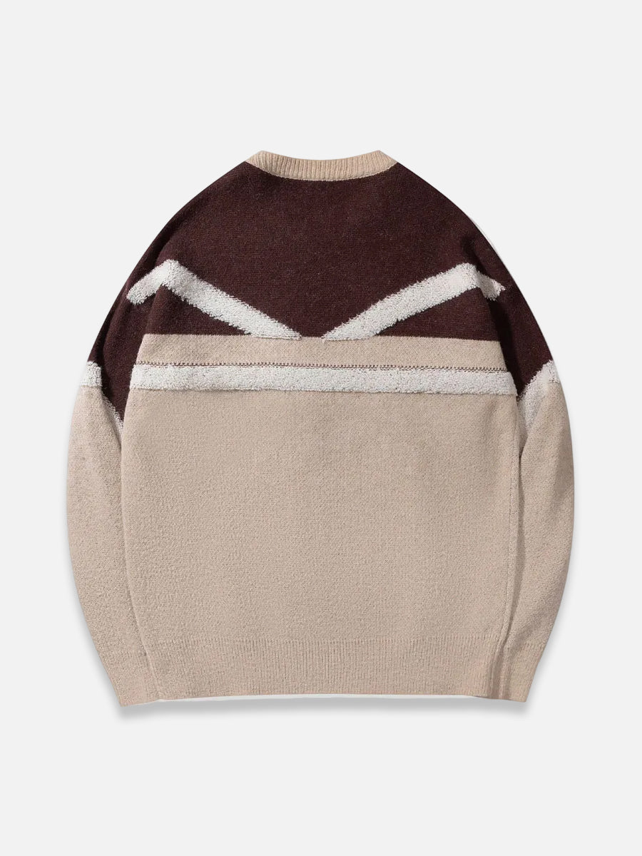 Brown Sweater Y2K